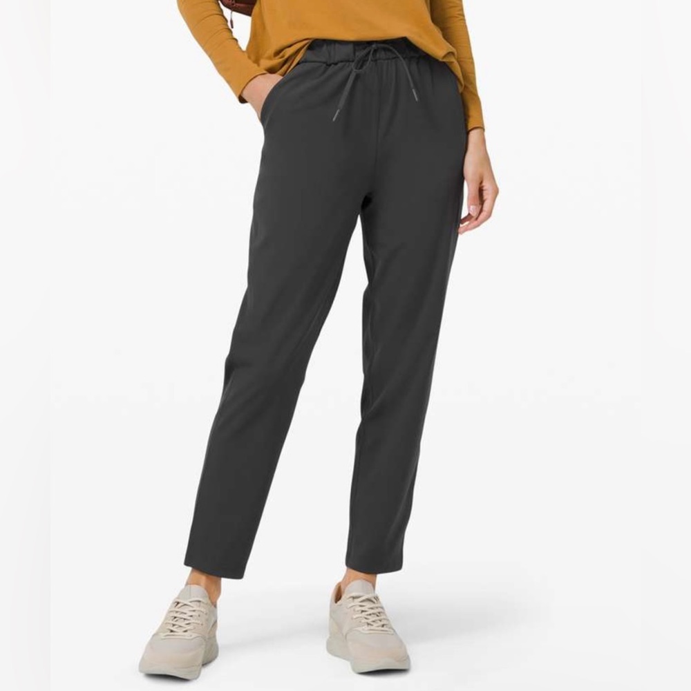 Lululemon Stretch High-Rise Pant 7/8 Length - Size 8 - Graphite Grey